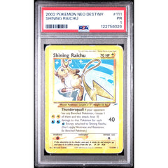Pokémon TCG: Shining Raichu #111 PSA 1 - Neo Destiny