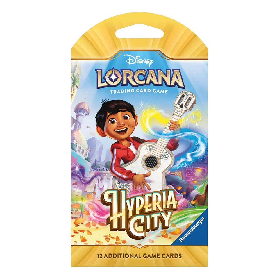 Disney Lorcana: Hyperia City Sleeved Booster Pack