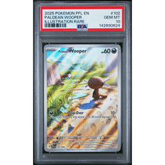 Pokémon TCG: Paldean Wooper #102 PSA 10 - Phantasmal Flames
