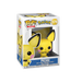 The Funko POP! Pokemon: Pichu #579 by Funko, Inc. comes in a display box with a clear window, allowing you to easily admire your Pichu figure. The packaging features bright images and official branding, highlighting the cheerful yellow Pichu character with its large ears and signature pink cheeks.