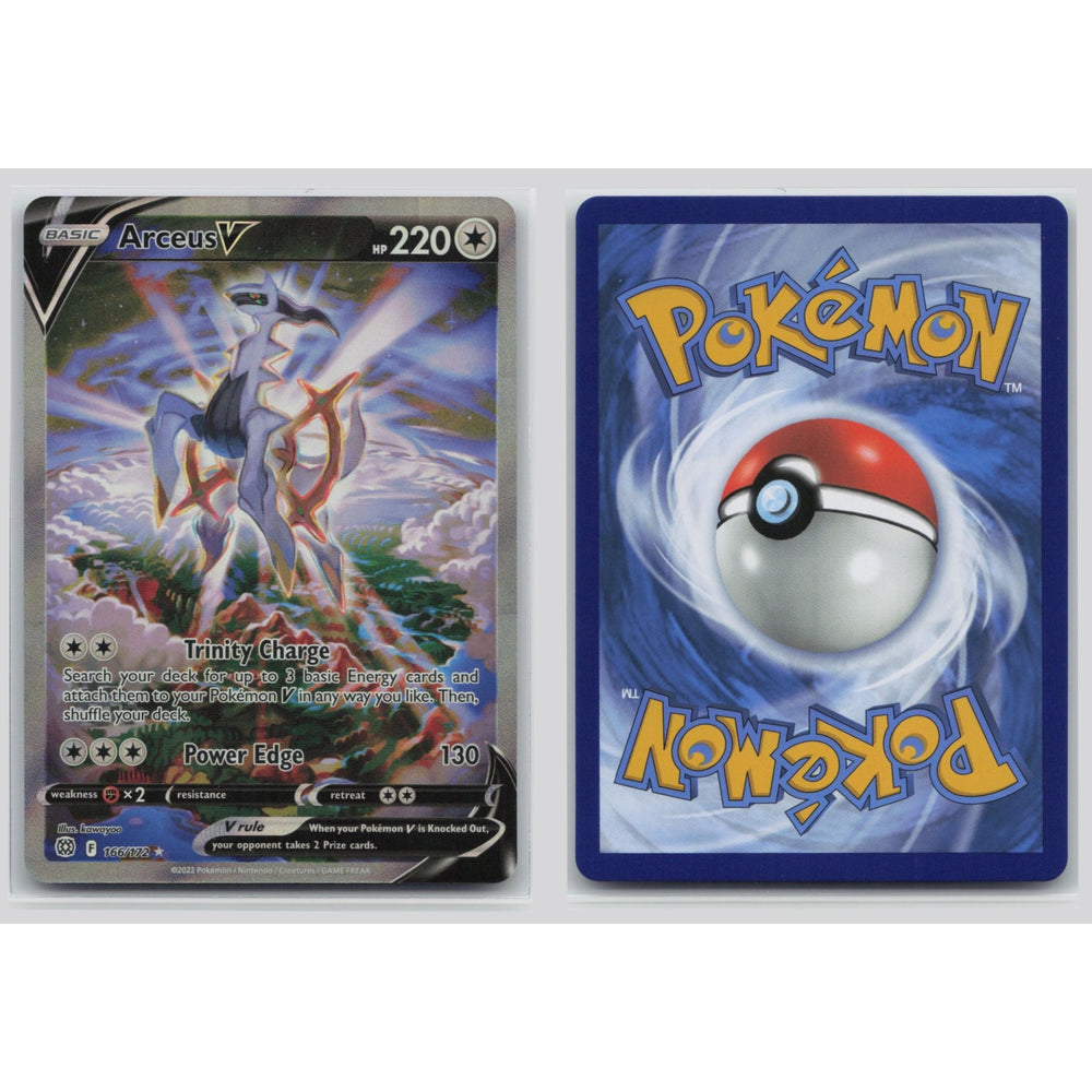 Pokémon TCG, Arceus V (Sword & Shield—Brilliant Stars #166)