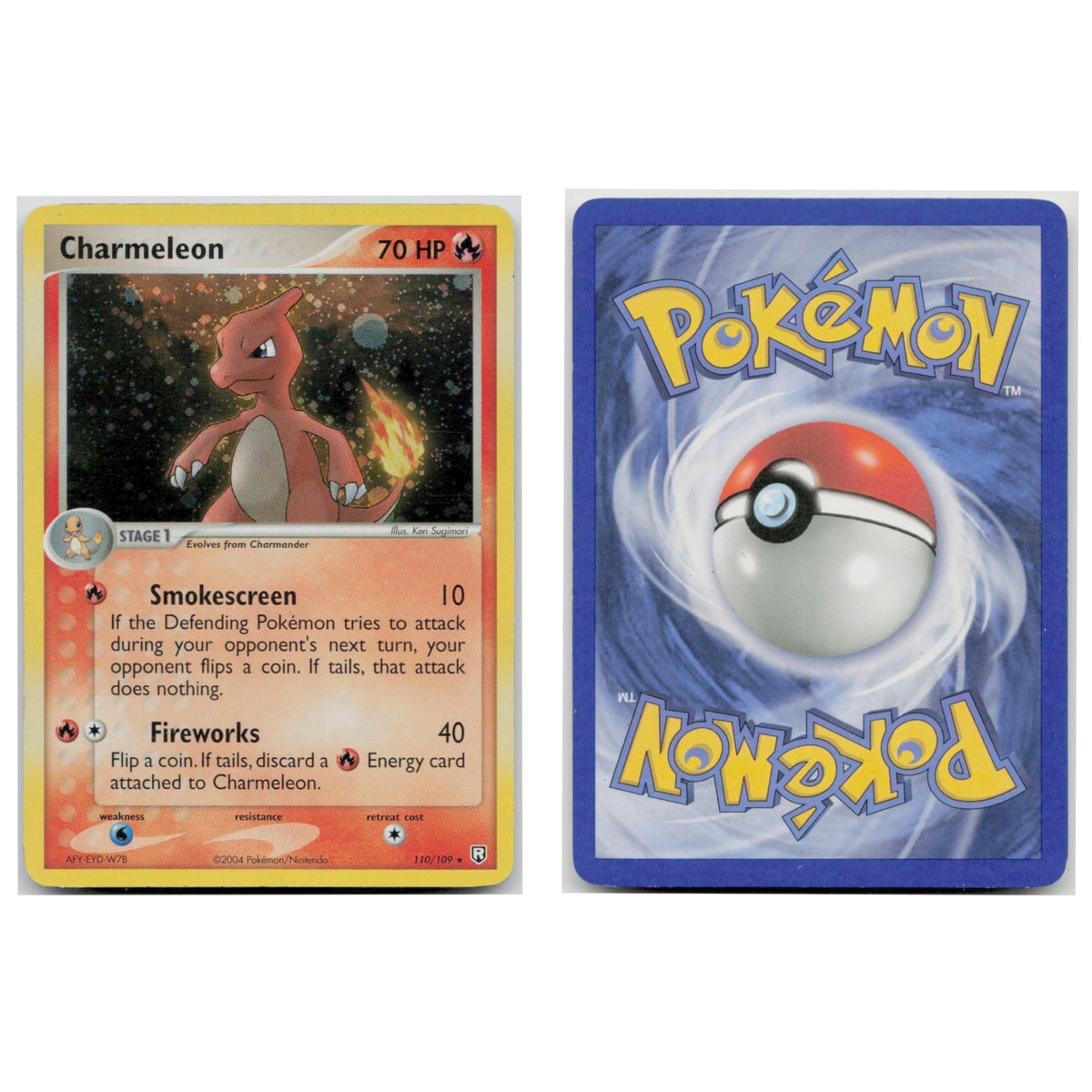 Pokémon TCG, Charmeleon (EX Team Rocket Returns #110)