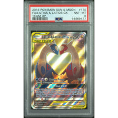 Pokémon TCG: Latias & Latios Gx #170 PSA 8 - Team Up
