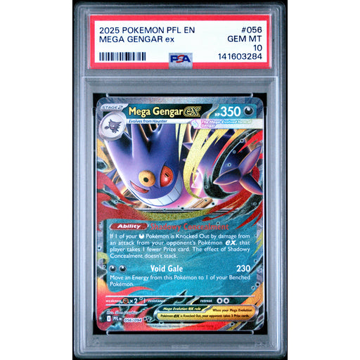 Pokémon TCG: Mega Gengar Ex #056 PSA 10-141603284