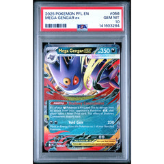 Pokémon TCG: Mega Gengar Ex #056 PSA 10