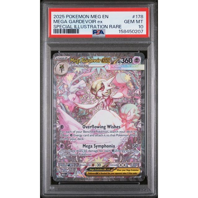 Pokémon TCG: Mega Gardevoir Ex #178 PSA 10-158450207