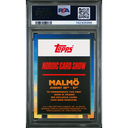 Topps TCG: Malmo PSA 8-142305966 (back)