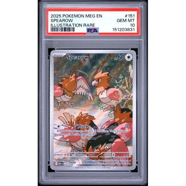 Pokémon TCG: Spearow #151 PSA 10-151203831