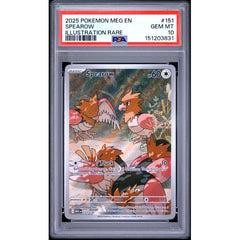 Pokémon TCG: Spearow #151 PSA 10 - Mega Evolution