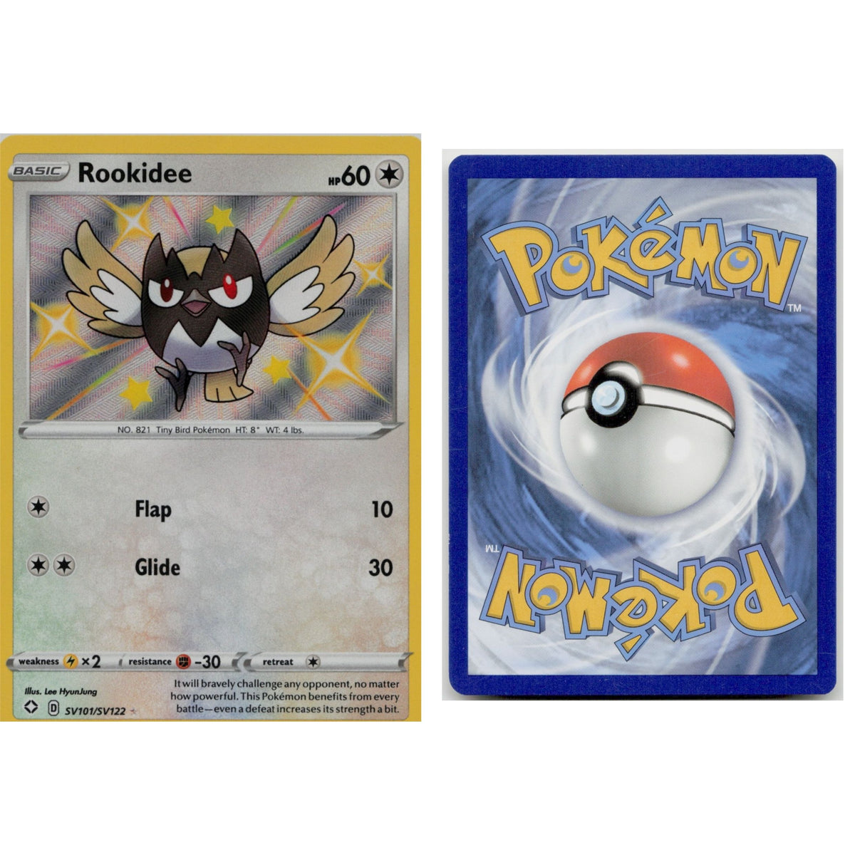Pokémon TCG, Rookidee (Shining Fates #SV101)