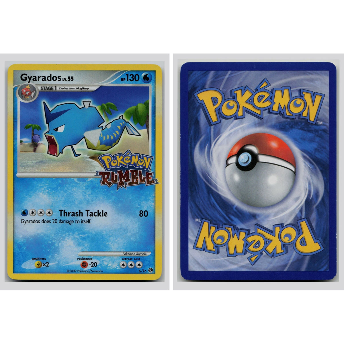 Pokémon TCG, Gyarados Lv.55 (EX Sandstorm #6)