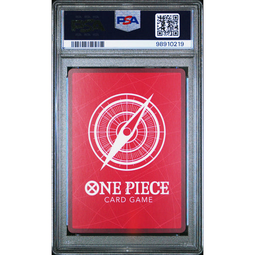 One Piece TCG: Monkey D. Luffy #001 PSA 10-98910219 (back)