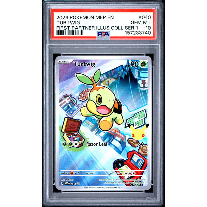 Pokémon TCG: Turtwig #040 PSA 10-157233740