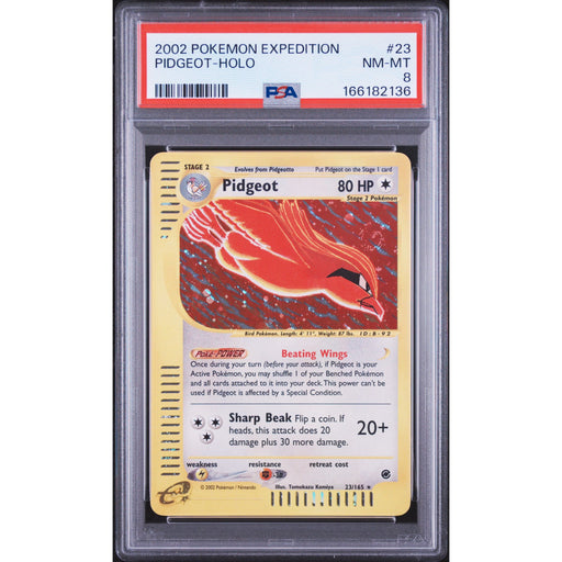 Pokémon TCG: Pidgeot Holo #23 PSA 8-166182136