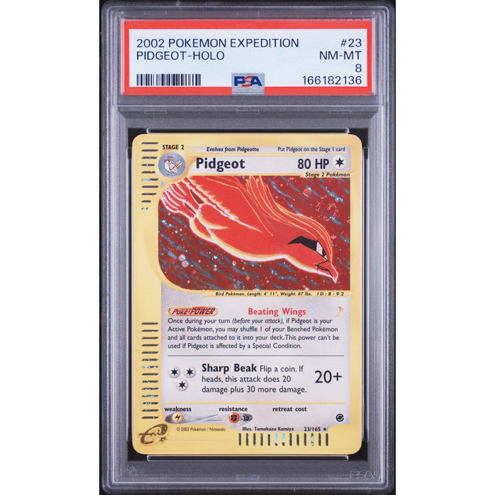 Pokémon TCG: Pidgeot Holo #23 PSA 8-166182136