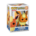 Funko POP! Pokemon: Flareon - #629 by Funko comes in a display box featuring branding and character imagery, and showcases the orange, fox-like Flareon with yellow fur accents.