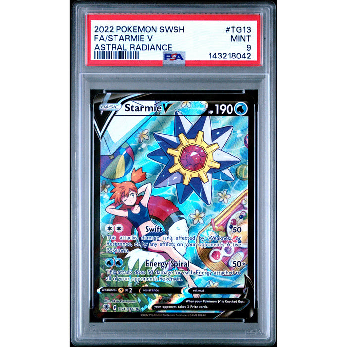Pokémon TCG: Starmie V TG13 PSA 9 - Astral Radiance-143218042