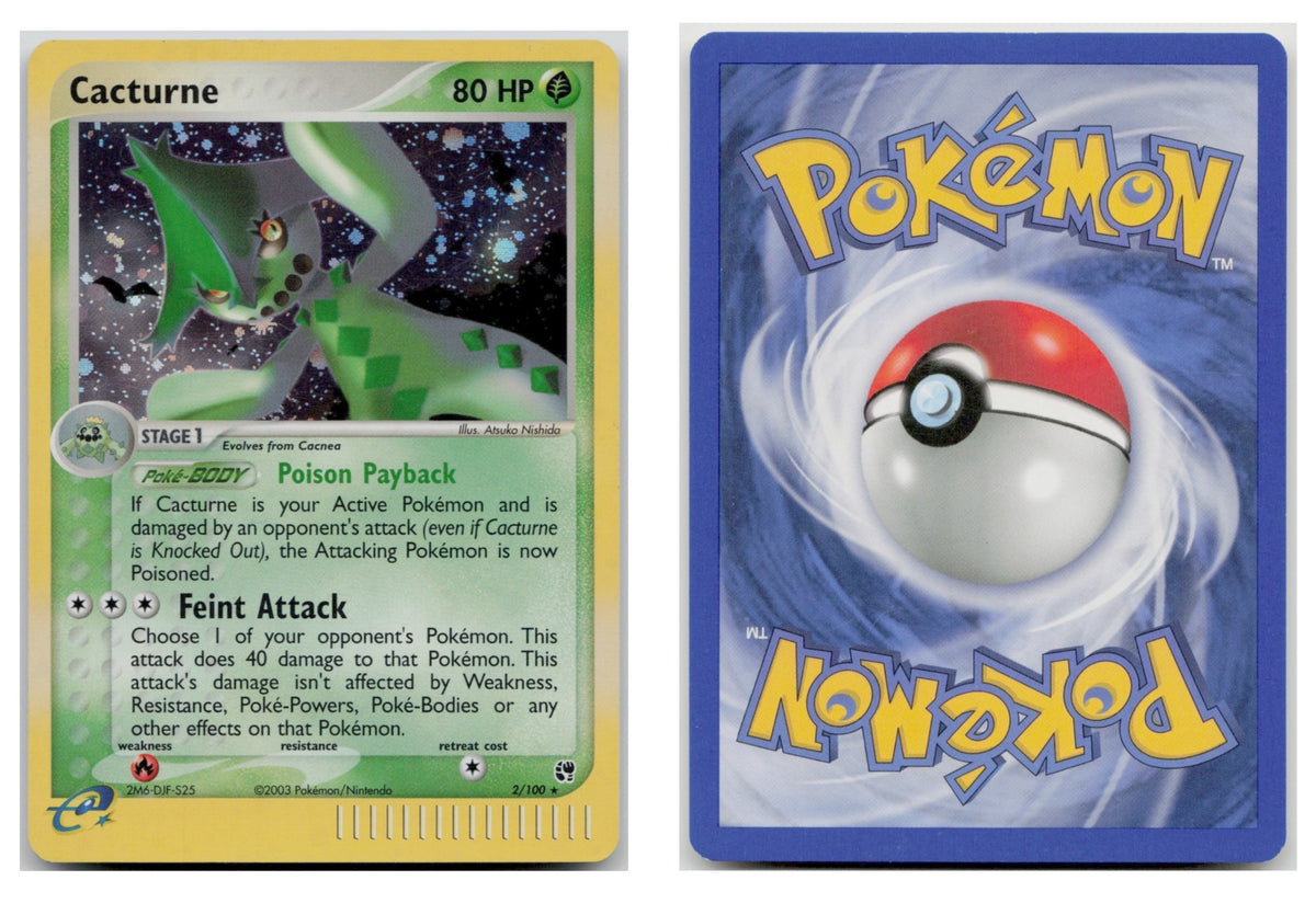 Pokémon TCG, Cacturne (EX Sandstorm #2)