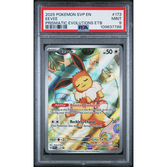 Pokémon TCG: Eevee #173 PSA 9-109637788
