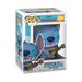Funko POP! Disney: Stitch with Ukulele - #1044 by Funko, featuring Stitch from Lilo & Stitch holding a ukulele, comes in its original box with a clear plastic front.