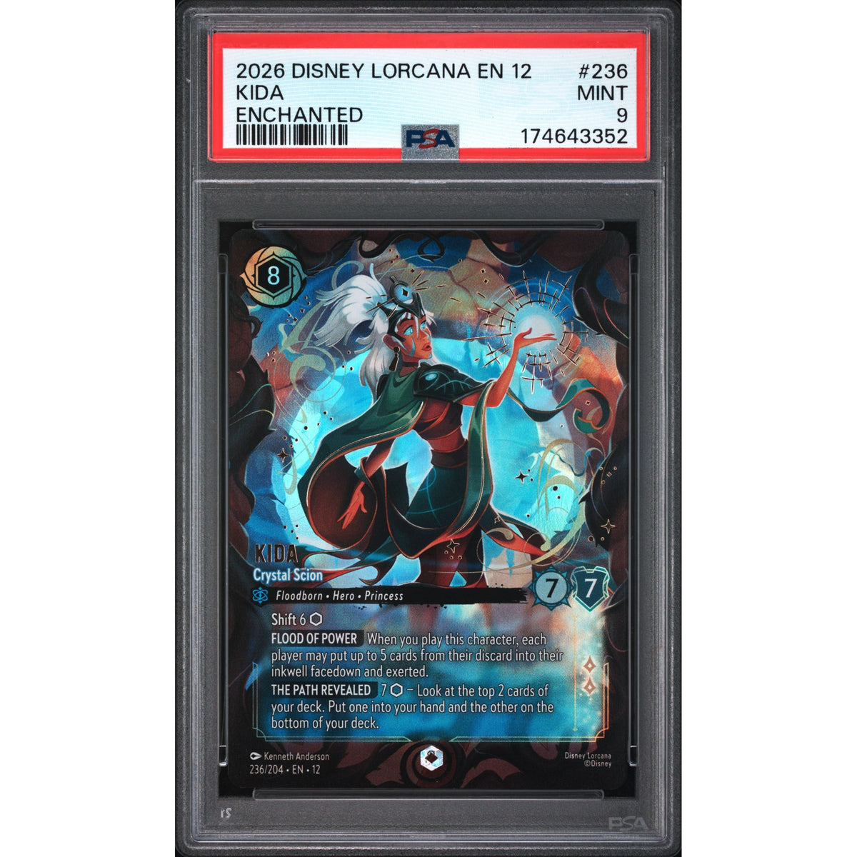Lorcana: Kida #236 PSA 9-174643352