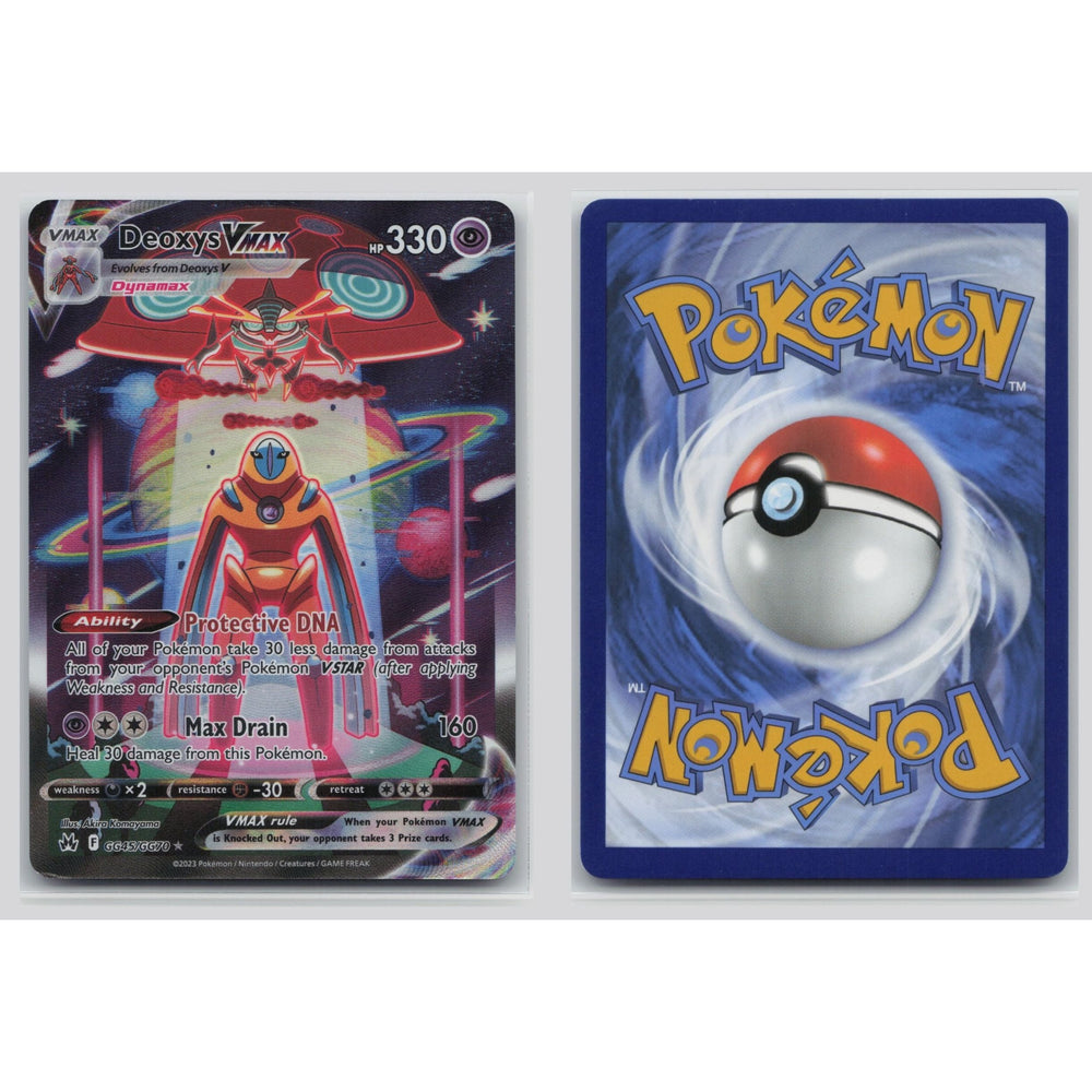Pokémon TCG, Deoxys VMAX (Crown Zenith #GG45)