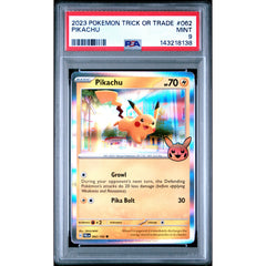 Pokémon TCG: Pikachu #062 PSA 9 - Trick or Trade