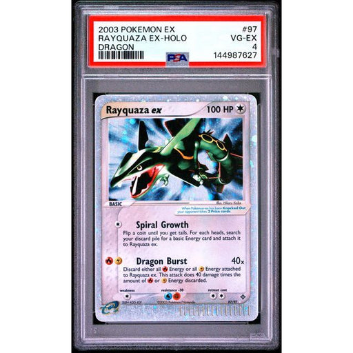 Pokémon TCG: Rayquaza Ex Holo #97 PSA 4-144987627