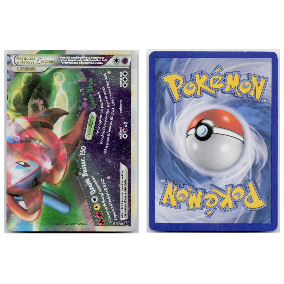 Pokémon TCG, Rayquaza & Deoxys LEGEND (HS—Undaunted #90)