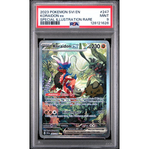 Pokémon TCG: Koraidon Ex #247 PSA 9-128121626