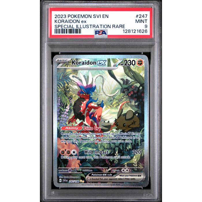 Pokémon TCG: Koraidon Ex #247 PSA 9-128121626