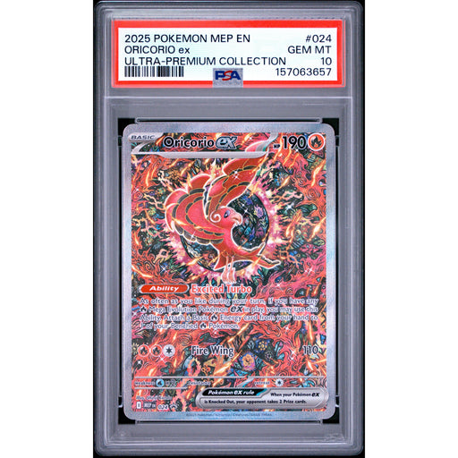 Pokémon TCG: Oricorio Ex #024 PSA 10-157063657