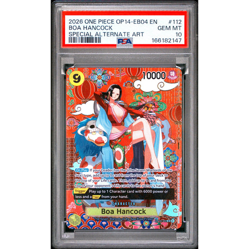 One Piece TCG: Boa Hancock #112 PSA 10-166182147
