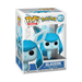 Funko POP! Pokemon: Glaceon - #921 by Funko comes in its original packaging, featuring a blue and white ice-themed background and a clear window that showcases the vinyl collectible inside—an essential addition for any Eeveelutions fan.