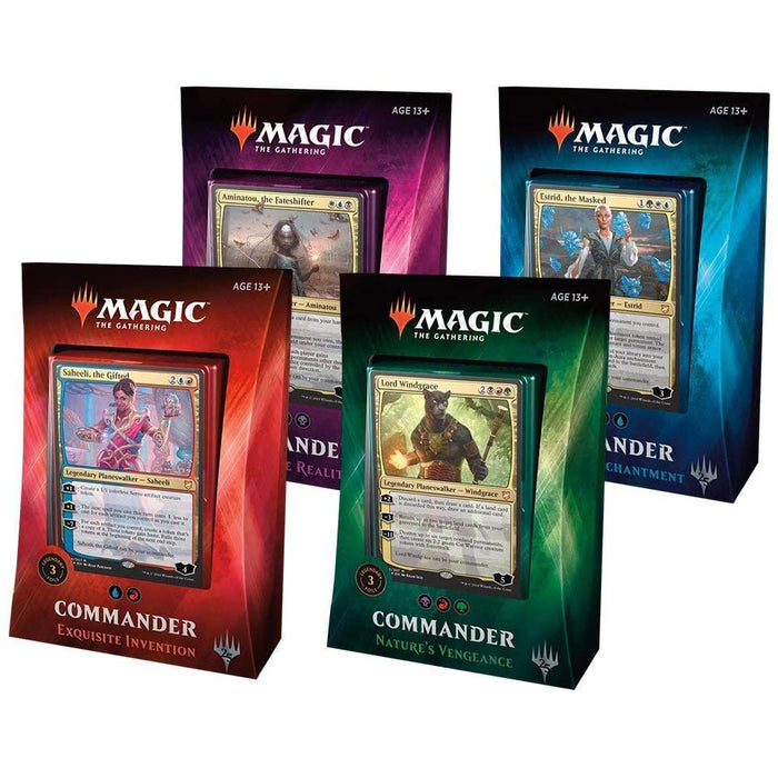 Magic the Gathering: Commander 2018 - Commander Deck Bundle