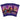 Three Wizards of the Coast Magic the Gathering: Throne of Eldraine Booster Packs, each with 15 cards and striking fantasy art on purple wrappers, are displayed side by side for an attractive presentation.