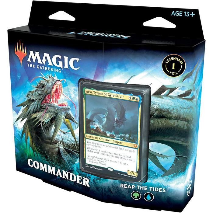 Magic the Gathering: Commander Legends Reap The Tides - Commander Deck
