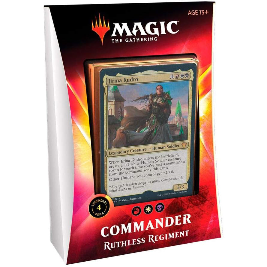 The Magic the Gathering: Commander 2020 (Ikoria: Lair of Behemoths) - Commander Deck Bundle by Wizards of the Coast includes five preconstructed decks featuring bold artwork and titles.