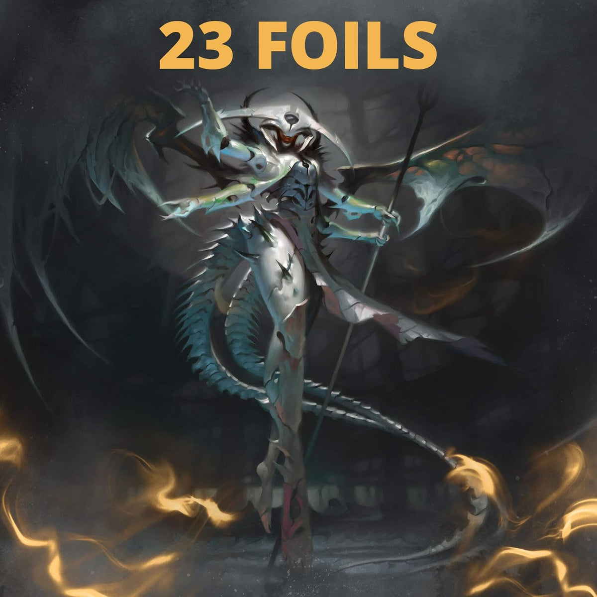 The Magic the Gathering: Double Masters VIP Edition Pack by Wizards of the Coast features the set logo, red Planeswalker symbol, and 13+ age label on a dark green background with gold accents—ideal for premium foil kort fans.