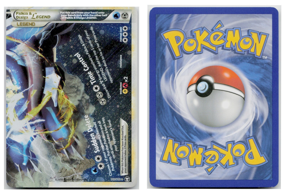 Pokémon TCG, Palkia & Dialga LEGEND (HS—Triumphant #102)
