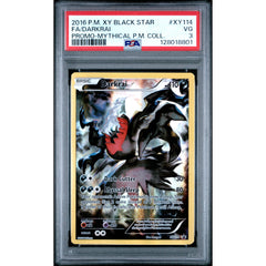 Pokémon TCG: Darkrai XY114 PSA 3 - XY Black Star Promo
