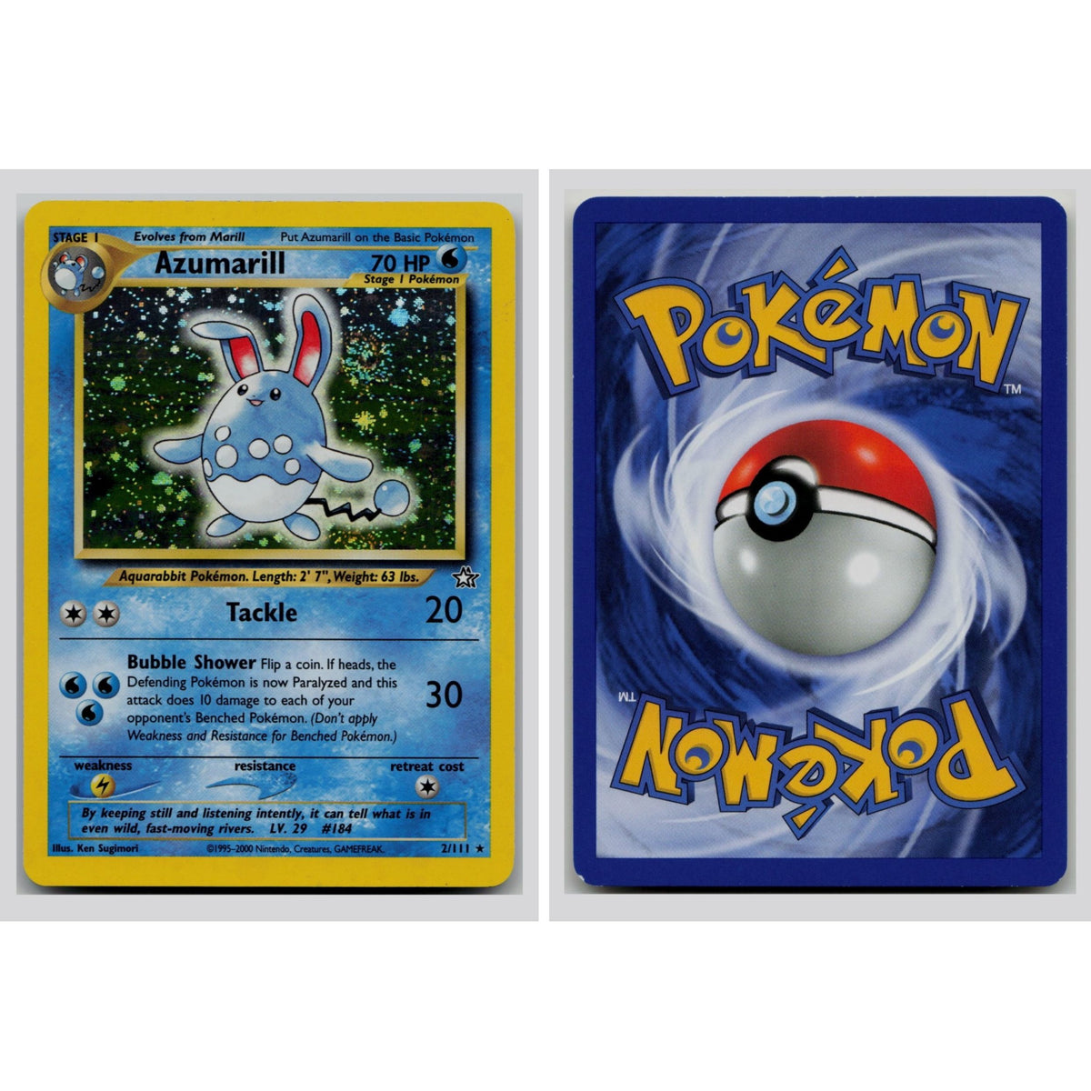 Pokémon TCG, Azumarill (Neo Genesis #2)