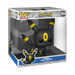 A Funko POP! Pokemon: Jumbo Umbreon vinyl figure (#950) by Funko, Inc. is displayed inside its box, which features Pokémon branding and an image of Umbreon in the lower corner.