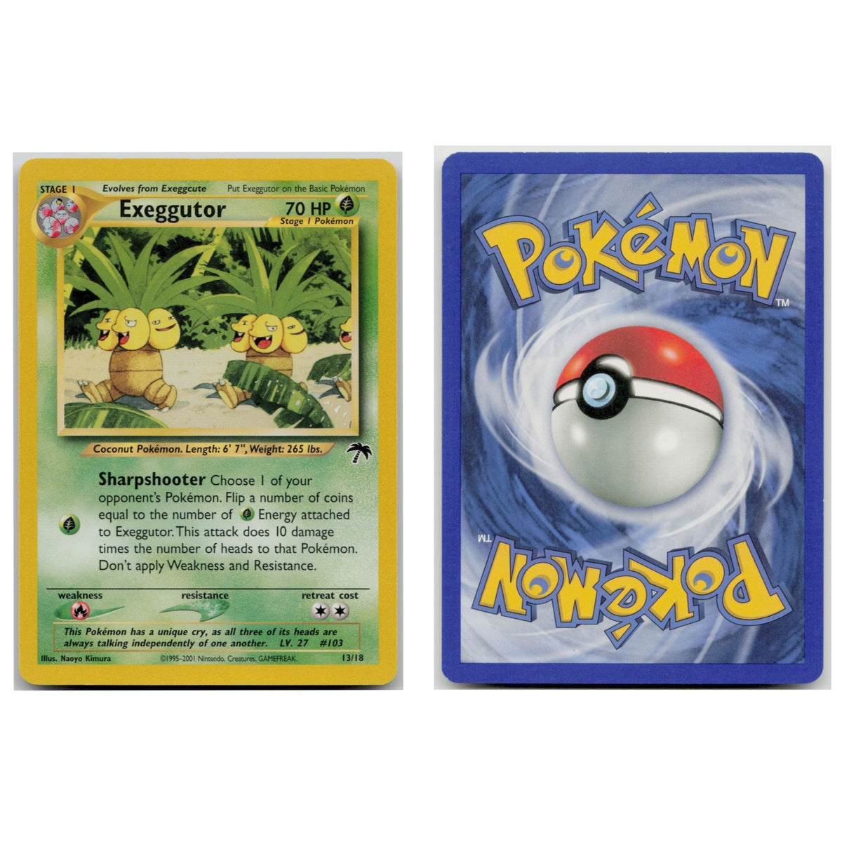 Pokémon TCG, Exeggutor (Fossil #13)