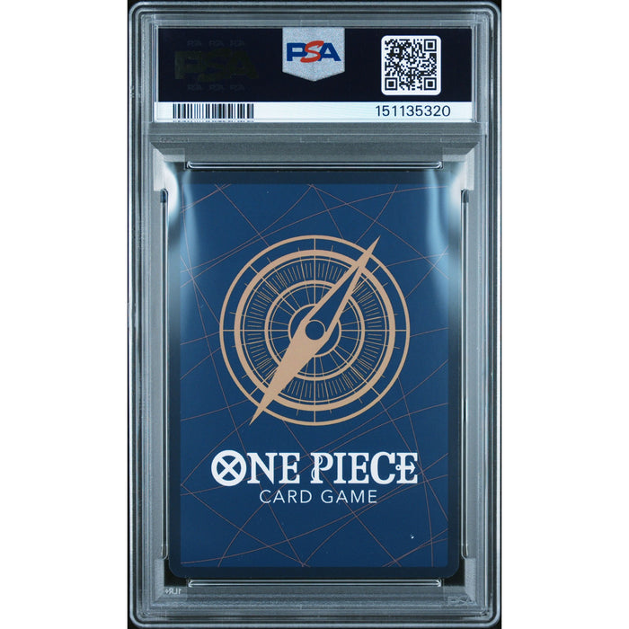 One Piece TCG: Monkey D. Luffy #109 PSA 10-151135320 (back)