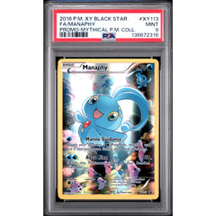 Pokémon TCG: Manaphy XY113 PSA 9 - XY Black Star Promo