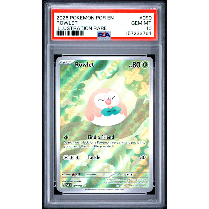 Pokémon TCG: Rowlet #090 PSA 10-157233764