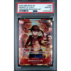 One Piece TCG: Monkey D. Luffy #006 PSA 10