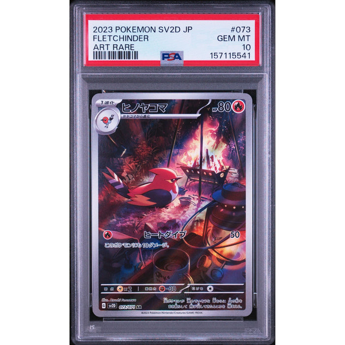 Pokémon TCG: Fletchinder #073 PSA 10-157115541