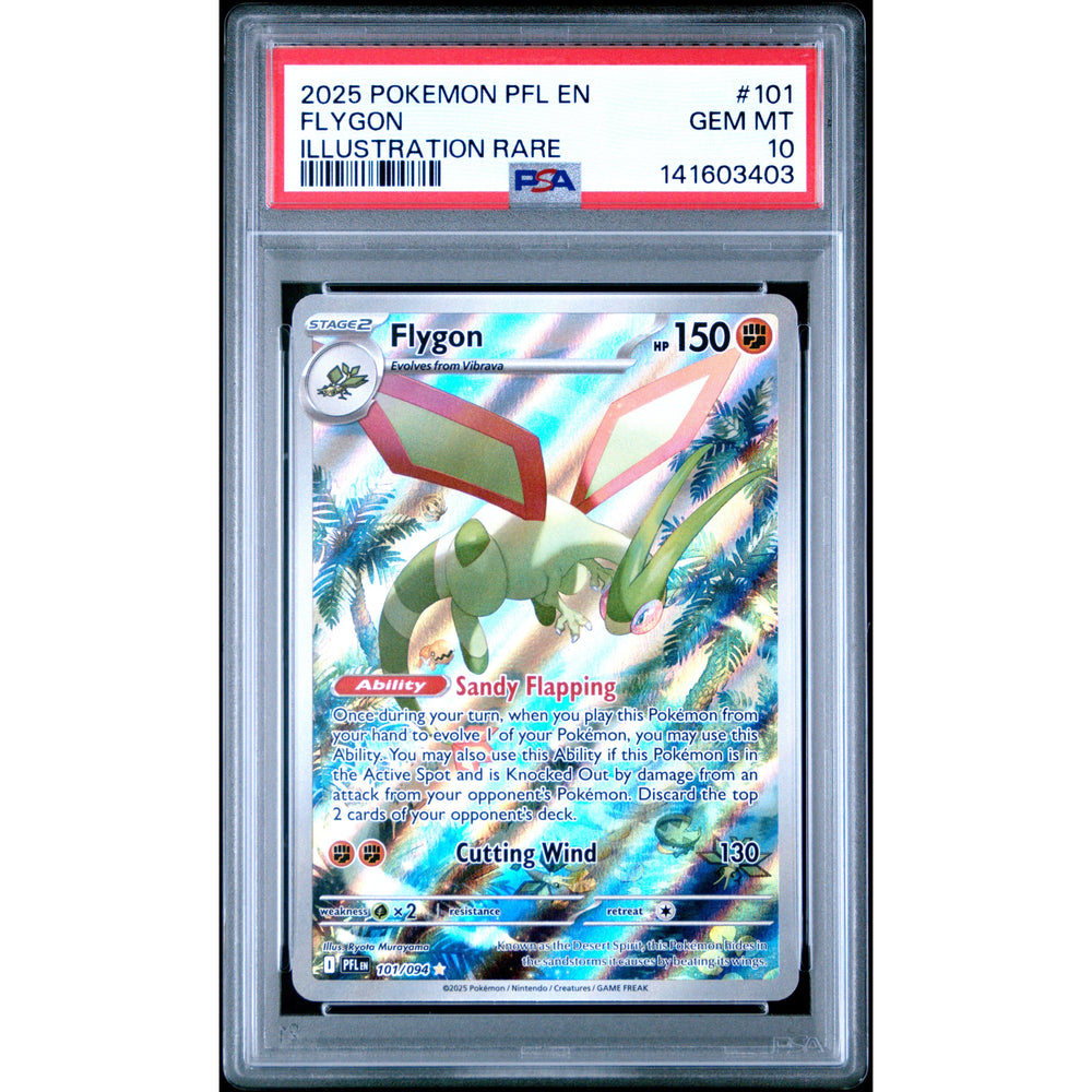 Pokémon TCG: Flygon #101 PSA 10